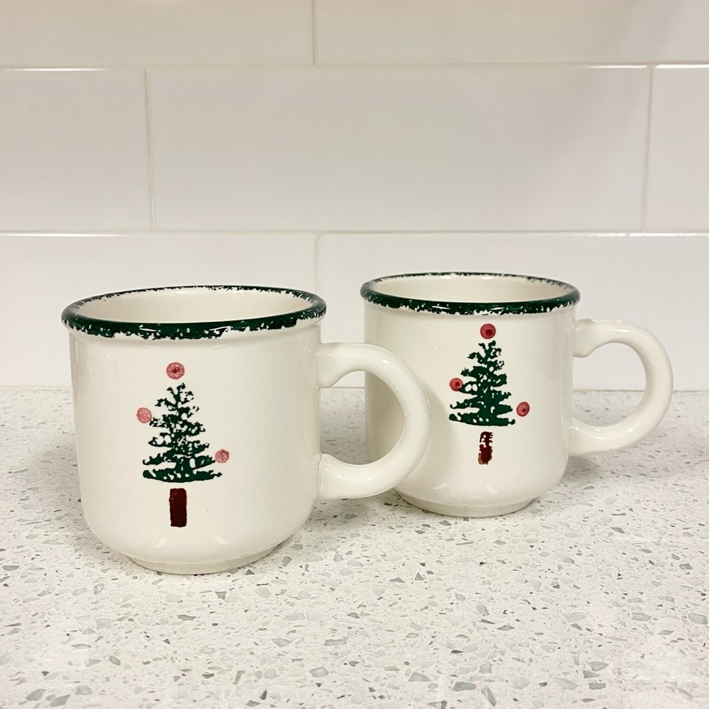 Vintage Furio Christmas Mugs